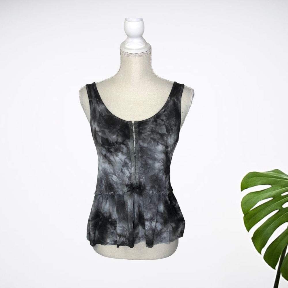 American Eagle Soft & Sexy Tie Dye Tank Gray XS - Picture 7 of 12